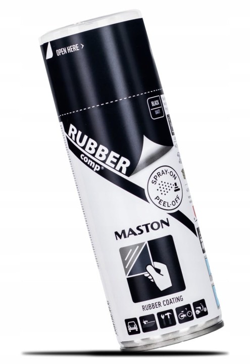 MASTON RUBBER COMP GUMA W SPRAYU 400ML CZARNY MAT