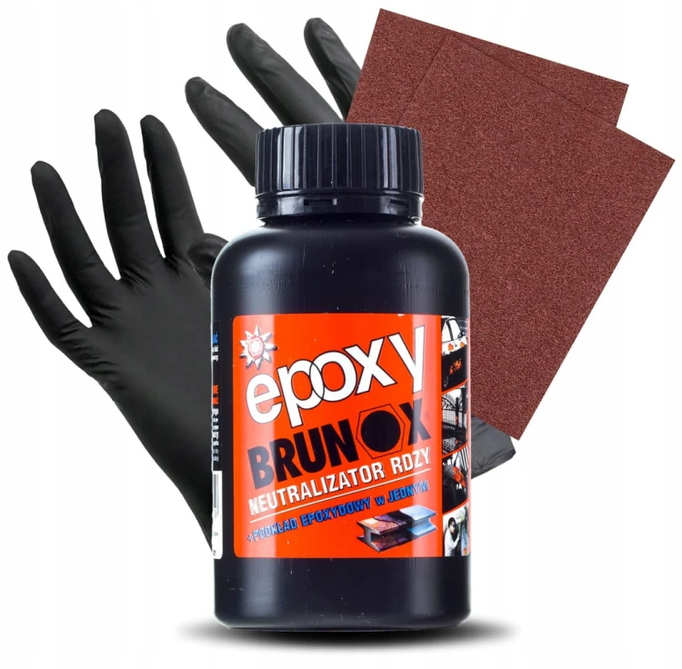 BRUNOX EPOXY 250ML NEUTRALIZATOR ODRZEWIACZ PODKŁAD EPOKSYDOWY