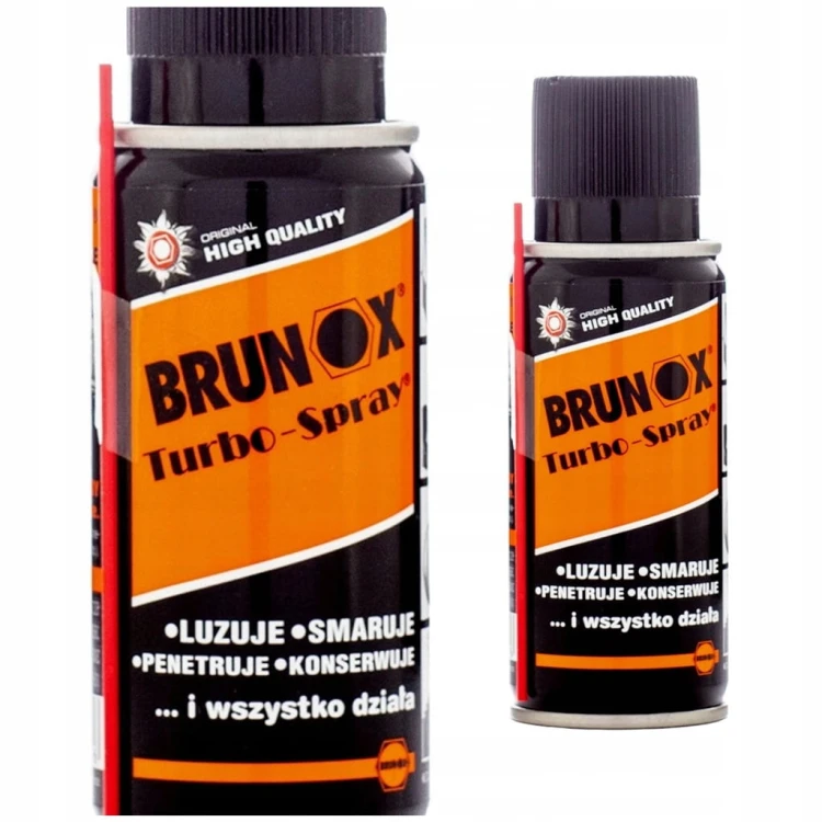 BRUNOX TURBO 100ml UNIWERSALNY SMAR LUZUJE KONSERWUJE