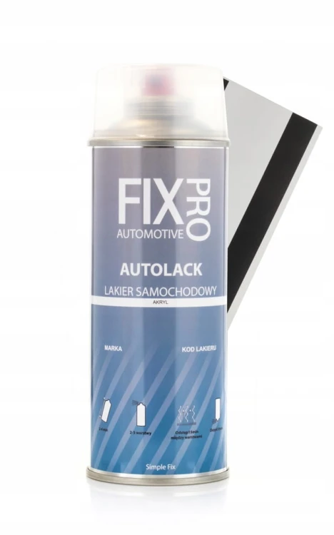 FixPro LAKIER SAMOCHODOWY SPRAY KAŻDY KOLOR WSZYSTKIE MARKI