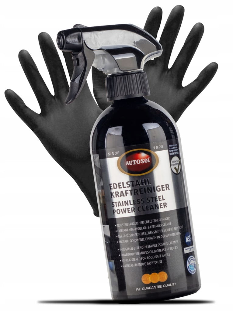 AUTOSOL DO CZYSZCZENIA STALI NIERDZEWNEJ STAINLESS STEEL POWER CLEAN 500ML