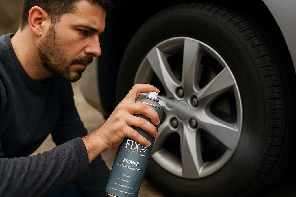 FixPro LAKIER PODKŁADOWY CZARNY PROFESJONALNY SPRAY 500ml