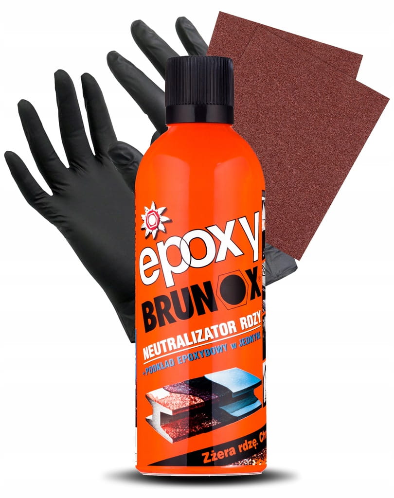BRUNOX EPOXY 400ML SPRAY NEUTRALIZATOR ODRZEWIACZ PODKŁAD EPOKSYDOWY