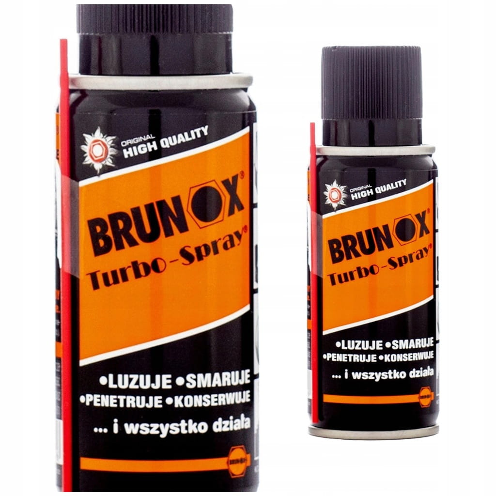 BRUNOX TURBO 100ml UNIWERSALNY SMAR LUZUJE KONSERWUJE